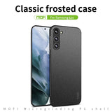 For-Samsung-Galaxy-S24-5G-MOFI-Fandun-Series-Frosted-PC-Ultra-thin-All-inclusive-Phone-Case(Gray)