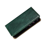 For-Sharp-Aquos-R8-SH-52D-Gloss-Oil-Solid-Color-Magnetic-Leather-Phone-Case(Rose-Gold)