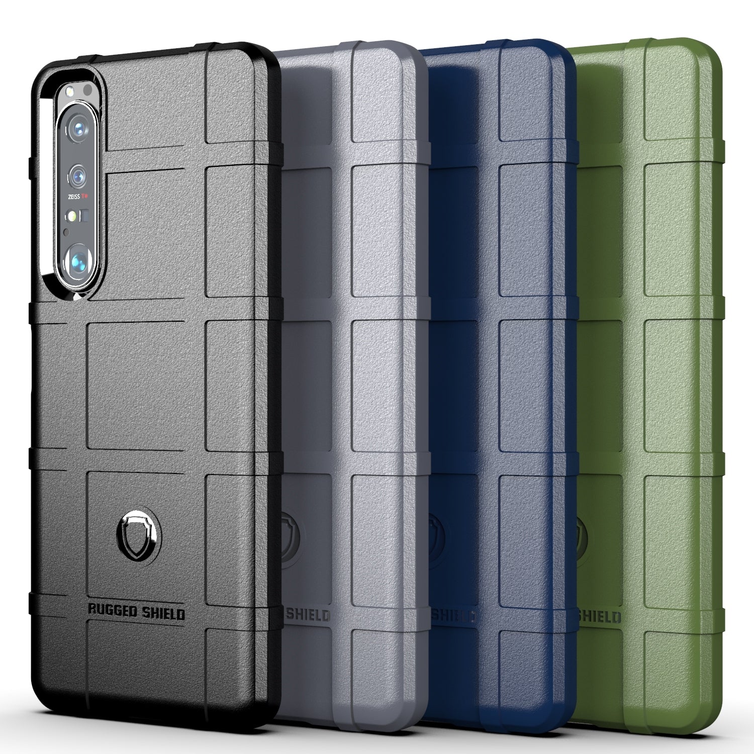 For-Sony-Xperia-1-III-Full-Coverage-Shockproof-TPU-Case(Green)