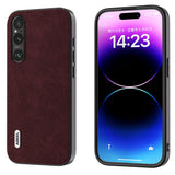 For-Sony-Xperia-1-V-ABEEL-Dream-Litchi-Texture-PU-Phone-Case(Purple)