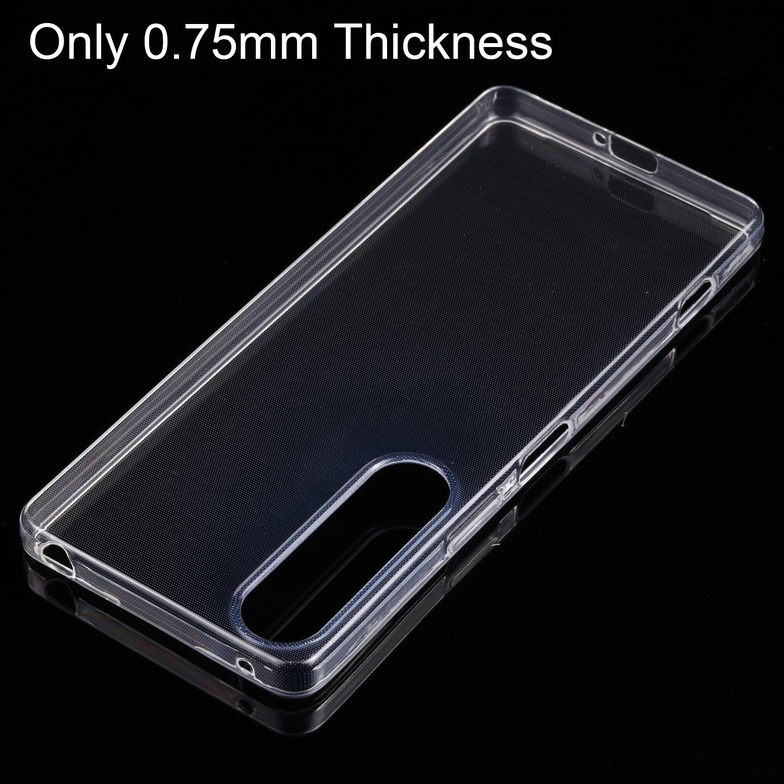 For-Sony-Xperia-1-IV-0.75mm-Ultra-thin-Transparent-TPU-Phone-Case