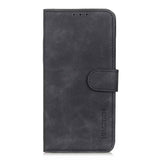 For-Sony-Xperia-1-VI-KHAZNEH-Retro-Texture-Horizontal-Flip-Leather-Phone-Case(Black)
