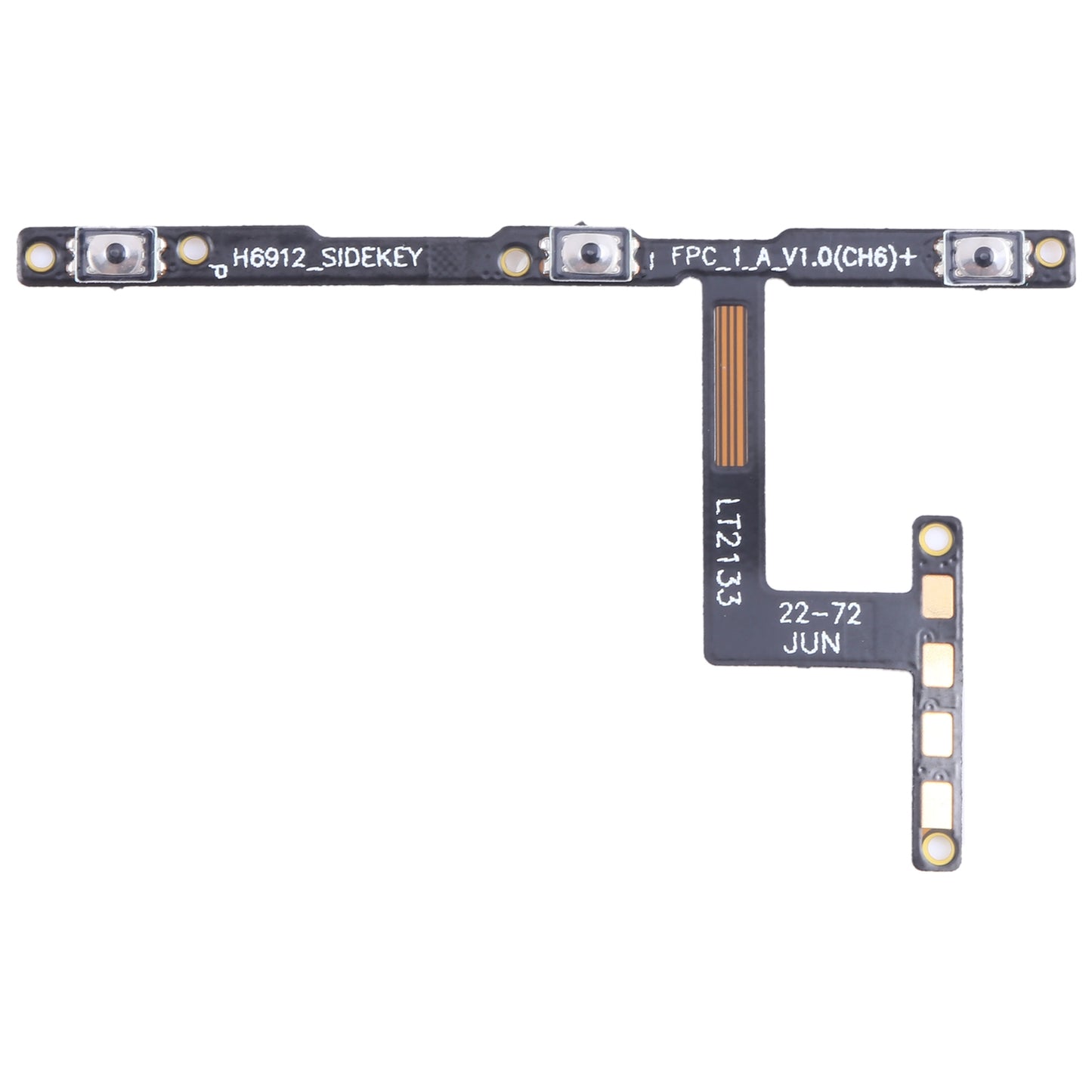 For-Tecno-Camon-18-OEM-Power-Button-&-Volume-Button-Flex-Cable