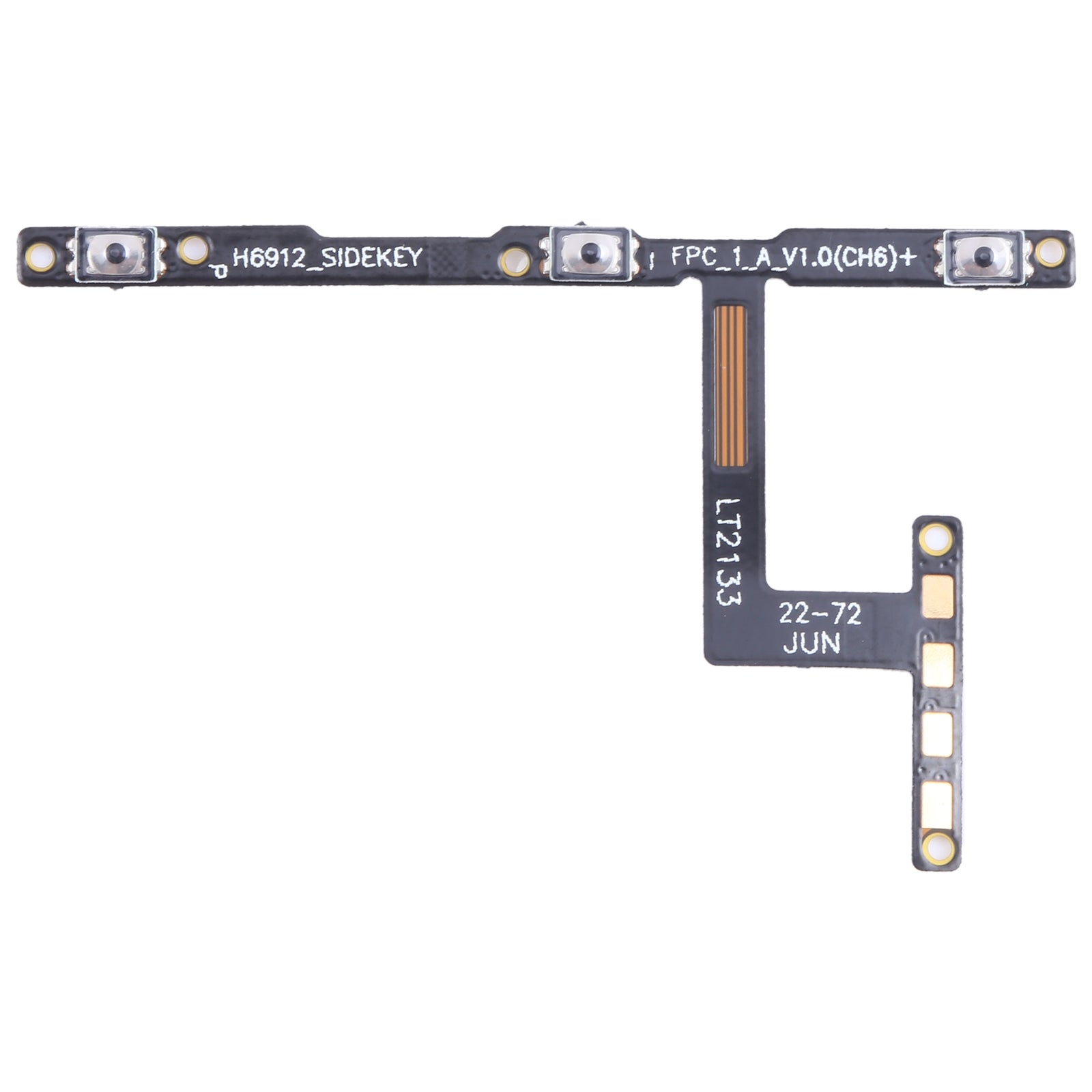 For-Tecno-Camon-18-OEM-Power-Button-&-Volume-Button-Flex-Cable