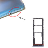For-Tecno-Camon-17P-CG7-SIM-Card-Tray-+-SIM-Card-Tray-+-Micro-SD-Card-Tray-(Silver)