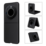 For-Tecno-Phantom-V-Flip-PU-Leather-PC-Phone-Case(Black)