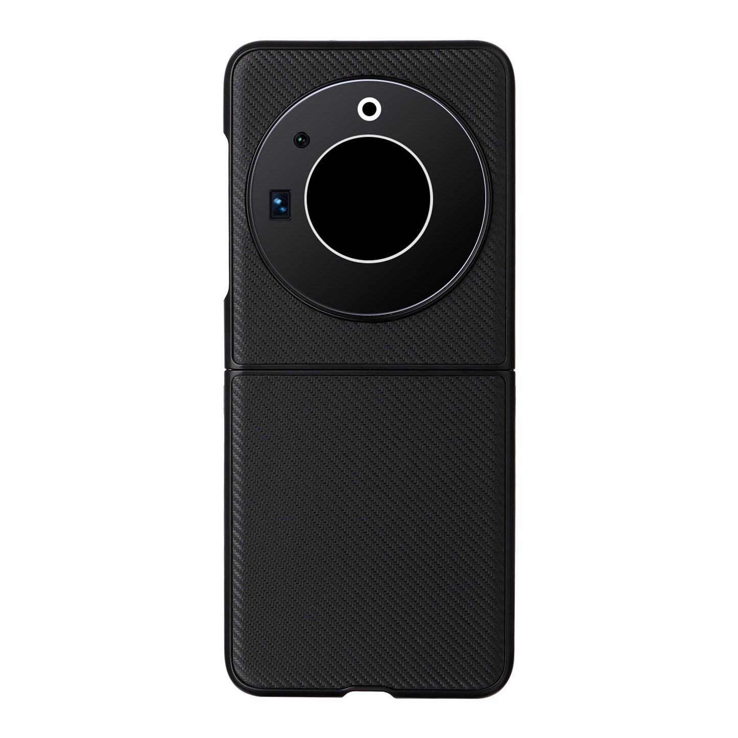 For-Tecno-Phantom-V-Flip-PU-Leather-PC-Phone-Case(Black)
