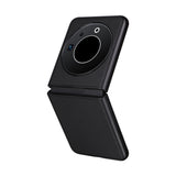 For-Tecno-Phantom-V-Flip-PU-Leather-PC-Phone-Case(Black)