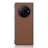 For-Tecno-Phantom-V-Fold-PU-Leather-PC-Phone-Case(Brown)