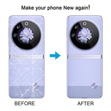 For-Tecno-Phantom-V-Flip-Original-Battery-Back-Cover(Purple)
