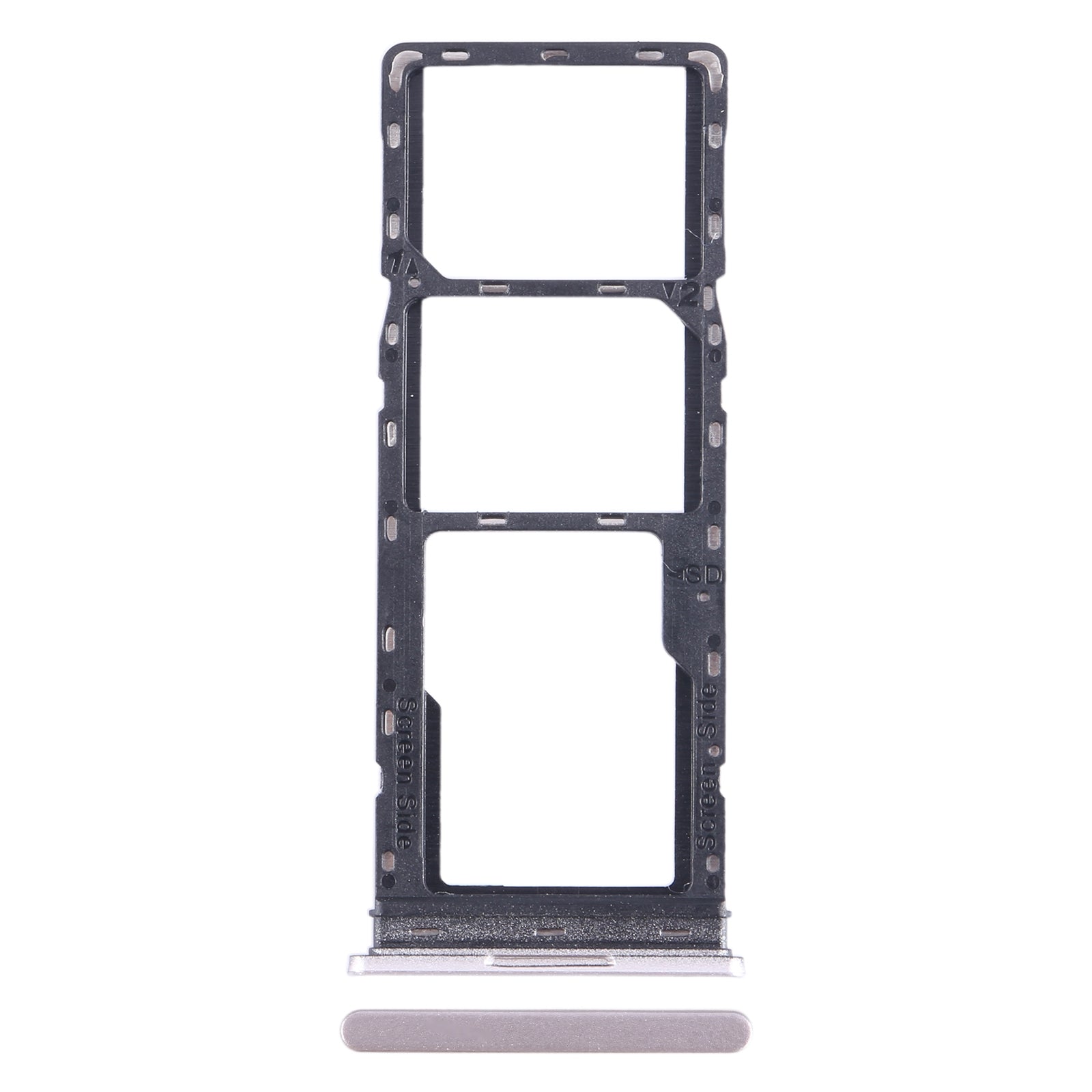 For-Tecno-Pop-7-Pro-BF7-SIM-Card-Tray-+-SIM-Card-Tray-+-Micro-SD-Card-Tray-(Gold)
