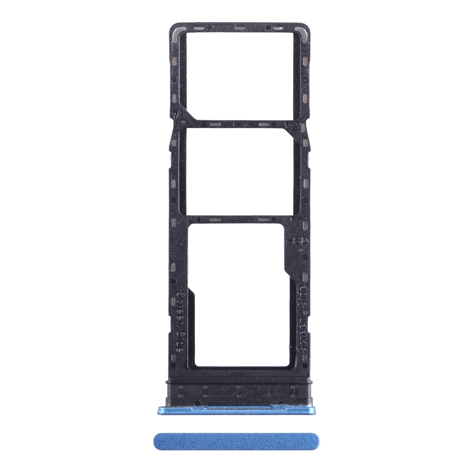 For-Tecno-Pova-Neo-SIM-Card-Tray-+-SIM-Card-Tray-+-Micro-SD-Card-Tray-(Blue)
