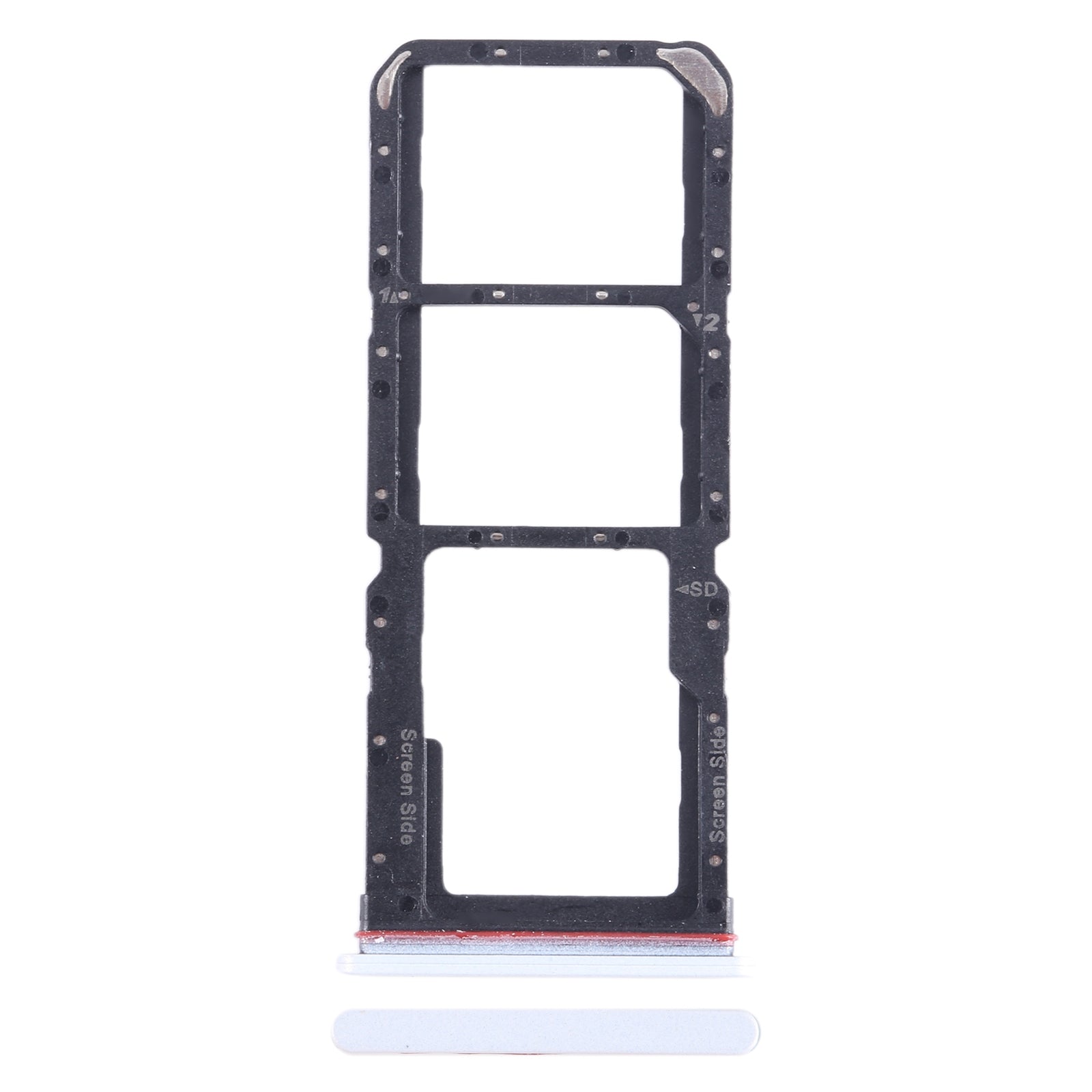 For-Tecno-Spark-10-Pro-KI7-SIM-Card-Tray-+-SIM-Card-Tray-+-Micro-SD-Card-Tray-(White)