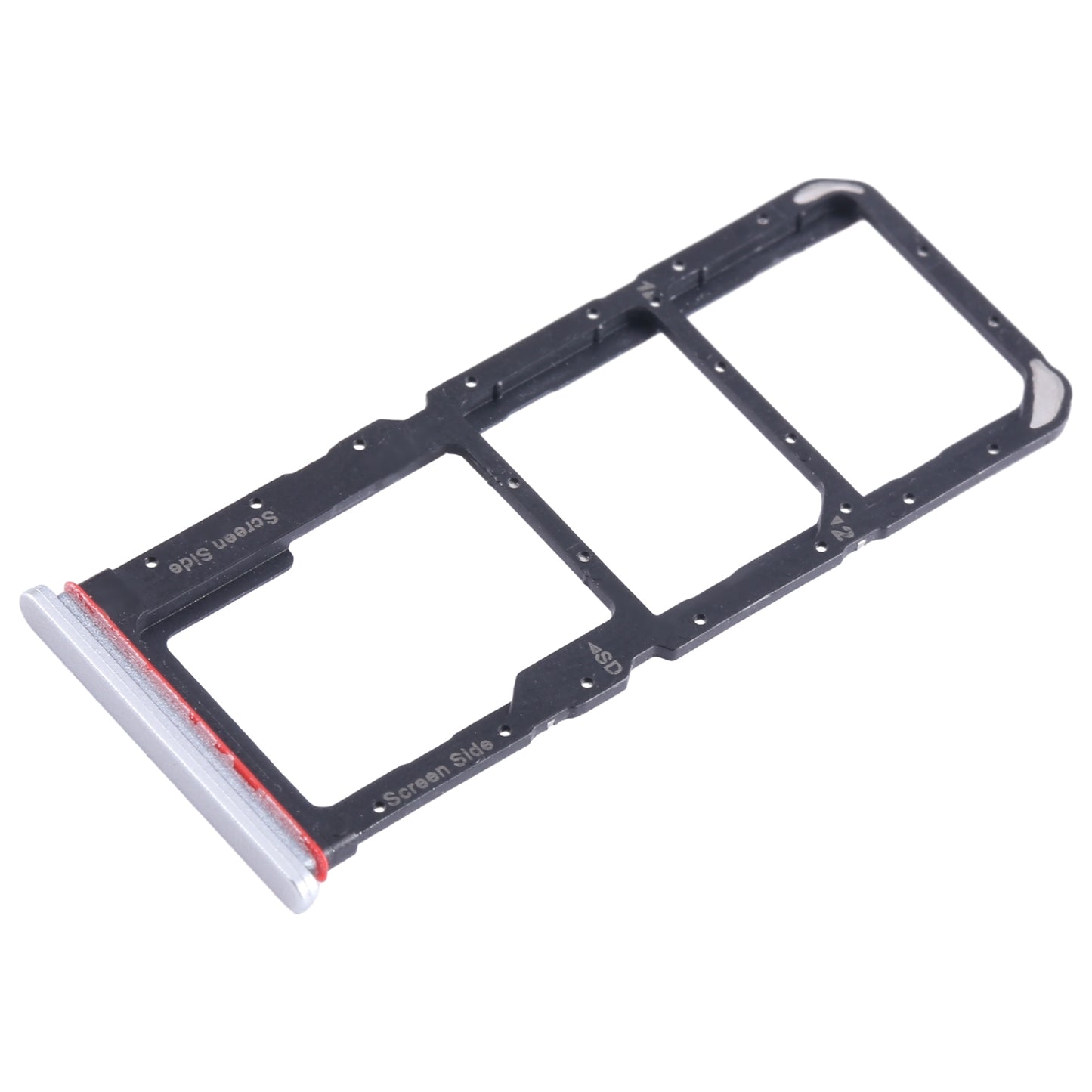 For-Tecno-Spark-10-Pro-KI7-SIM-Card-Tray-+-SIM-Card-Tray-+-Micro-SD-Card-Tray-(White)