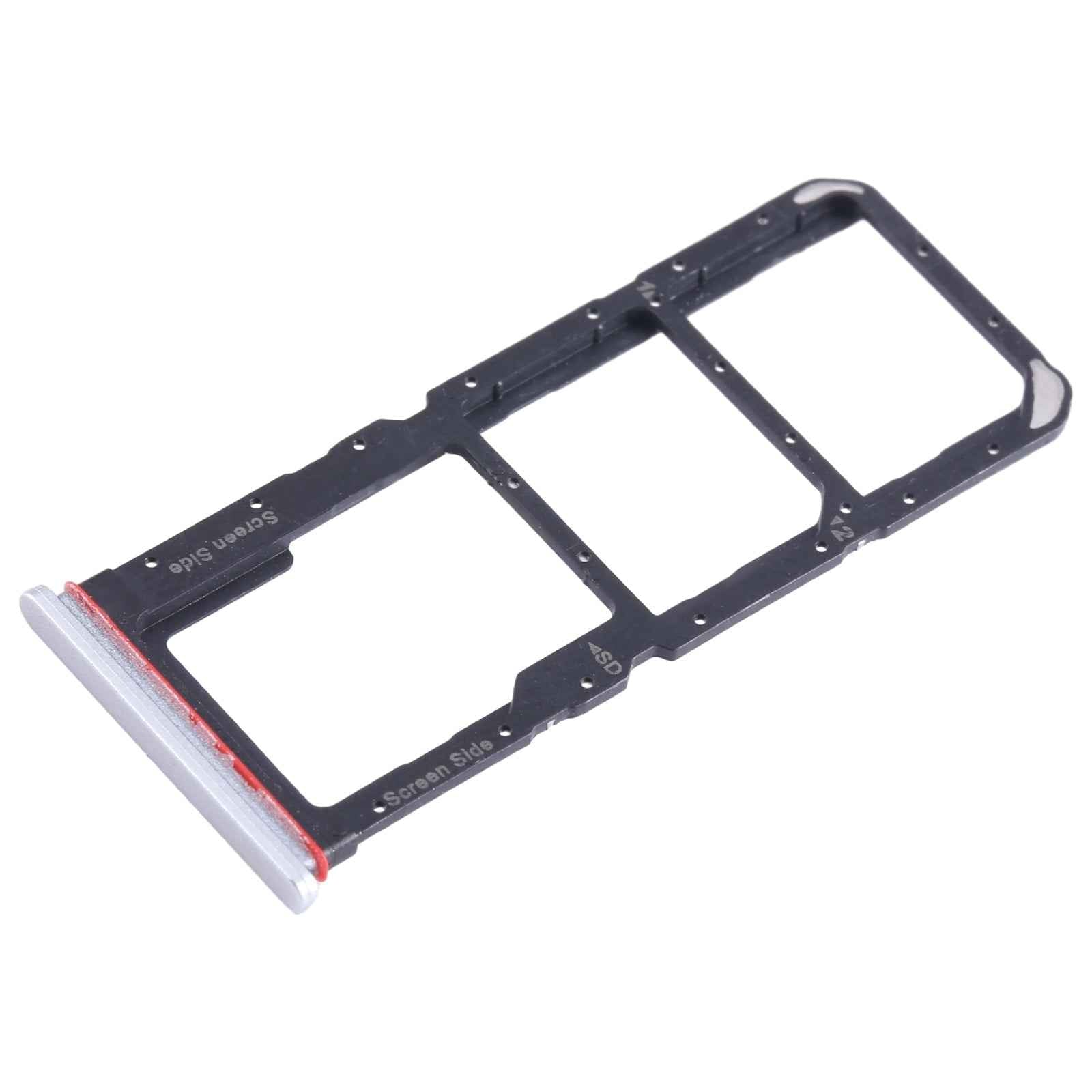 For-Tecno-Spark-10-Pro-KI7-SIM-Card-Tray-+-SIM-Card-Tray-+-Micro-SD-Card-Tray-(White)