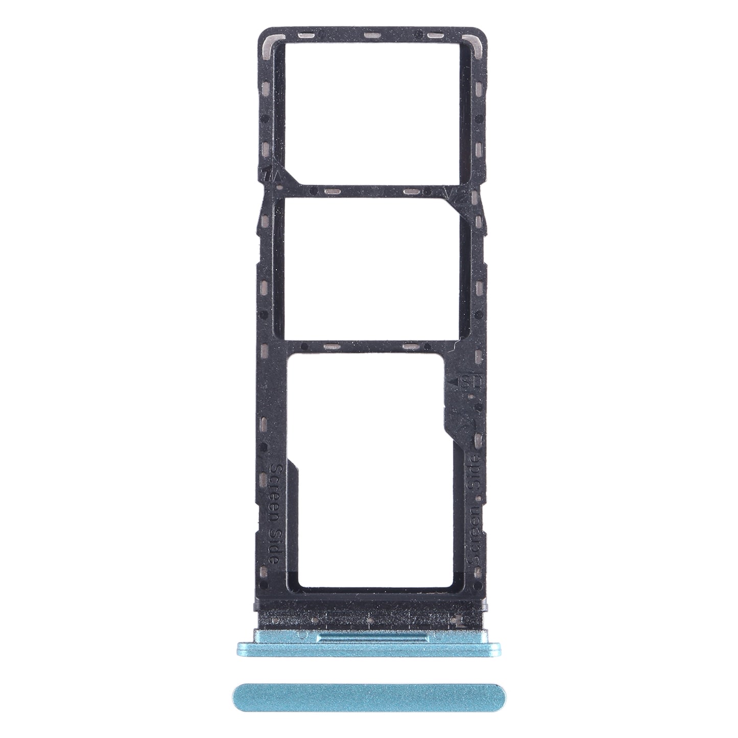 For-Tecno-Spark-8C-KG5k-SIM-Card-Tray-+-SIM-Card-Tray-+-Micro-SD-Card-Tray-(Green)