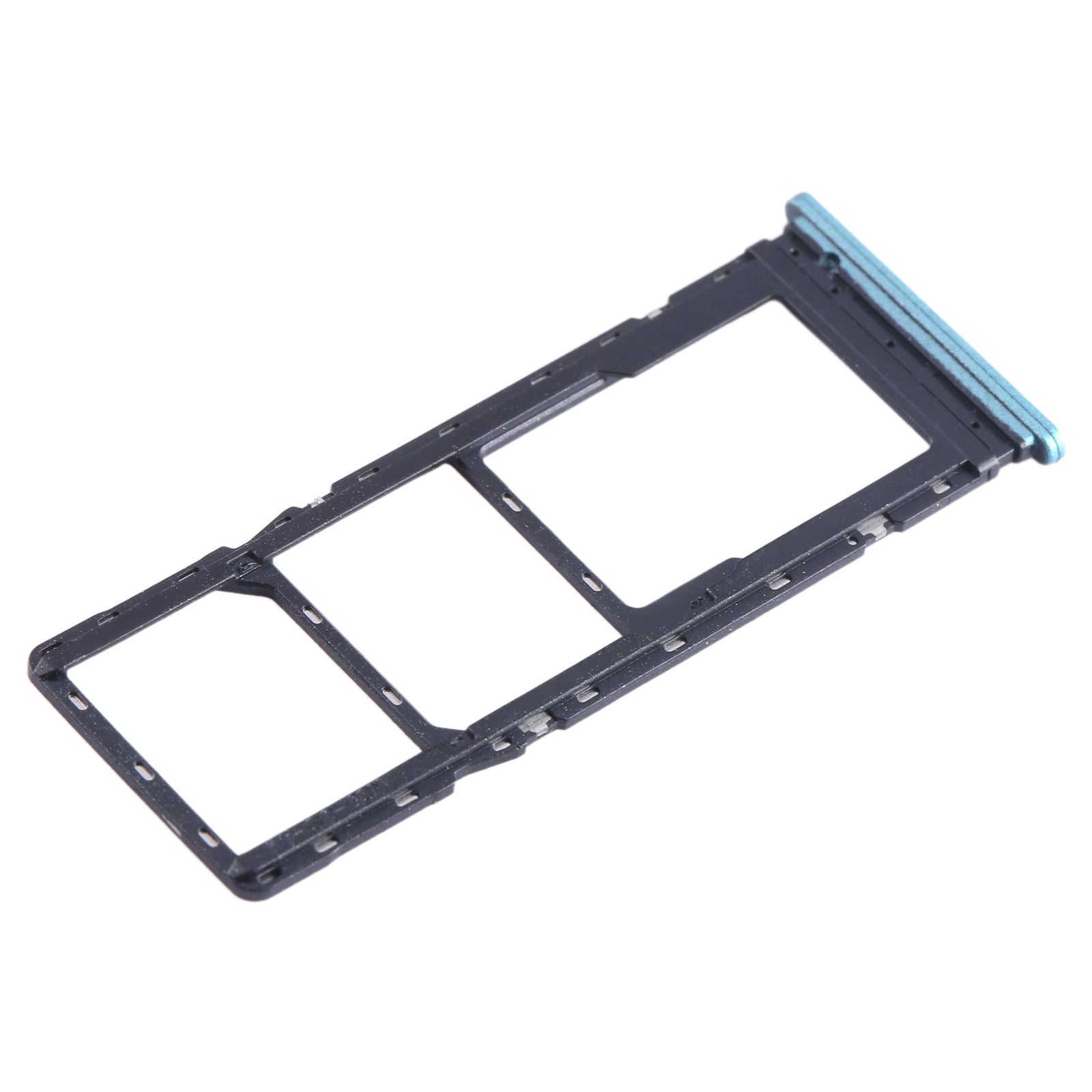 For-Tecno-Spark-8C-KG5k-SIM-Card-Tray-+-SIM-Card-Tray-+-Micro-SD-Card-Tray-(Green)