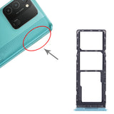 For-Tecno-Spark-8C-KG5k-SIM-Card-Tray-+-SIM-Card-Tray-+-Micro-SD-Card-Tray-(Green)