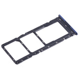 For-Tecno-Spark-10-SIM-Card-Tray-+-SIM-Card-Tray-+-Micro-SD-Card-Tray-(Blue)