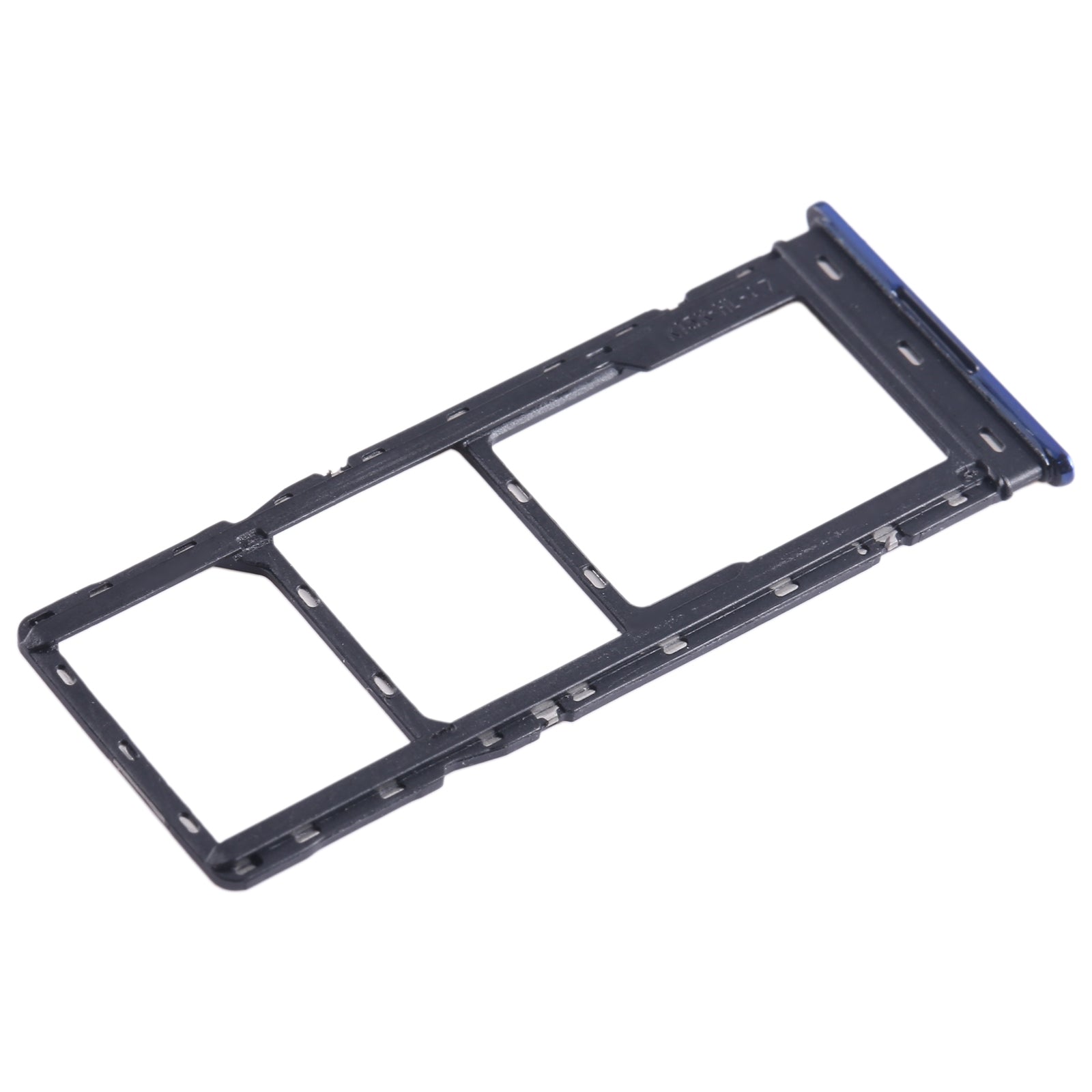For-Tecno-Spark-10-SIM-Card-Tray-+-SIM-Card-Tray-+-Micro-SD-Card-Tray-(Blue)
