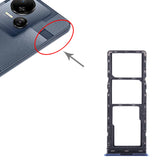 For-Tecno-Spark-10-SIM-Card-Tray-+-SIM-Card-Tray-+-Micro-SD-Card-Tray-(Blue)