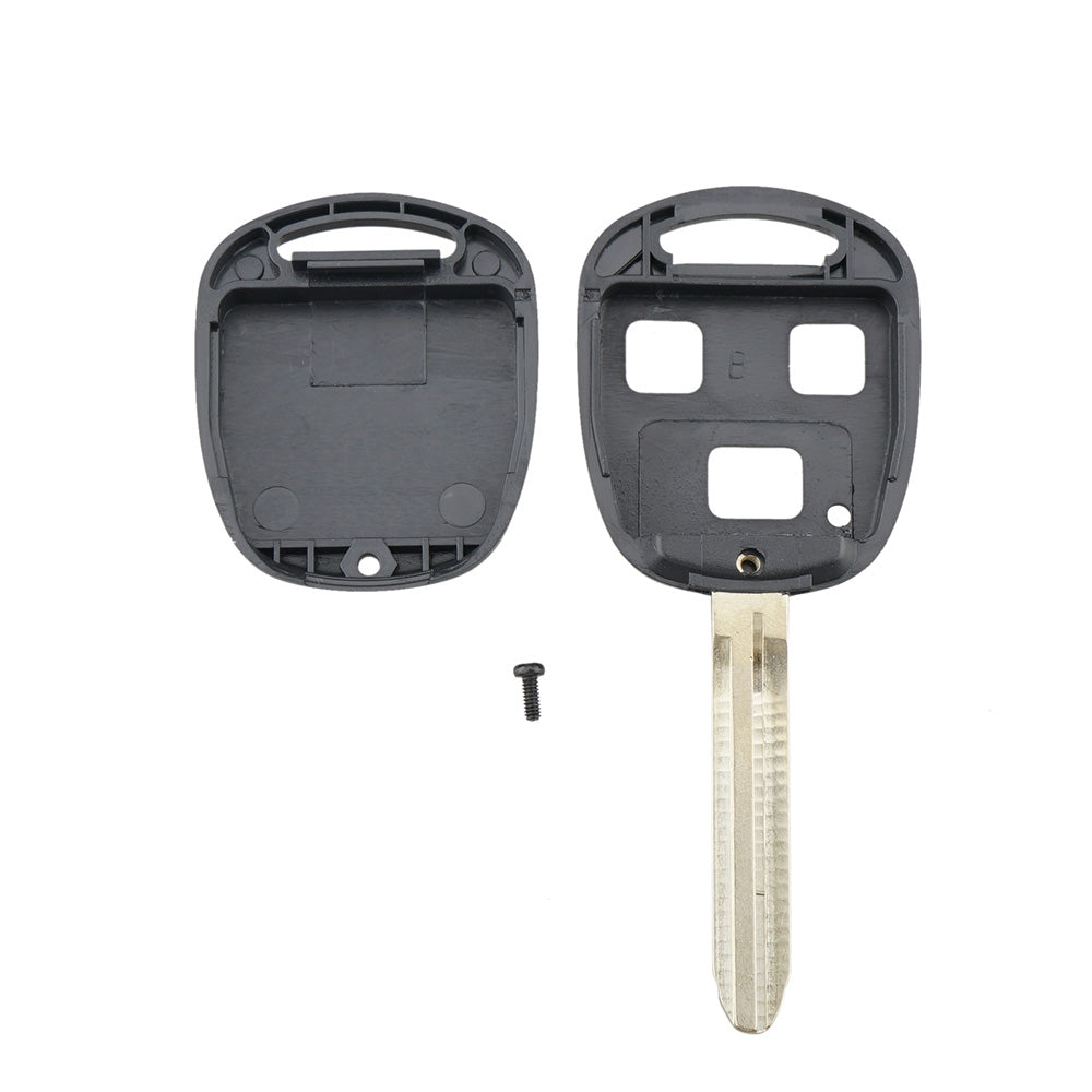 For-TOYOTA-Car-Keys-Replacement-3-Buttons-Car-Key-Case-with-Key-Blade