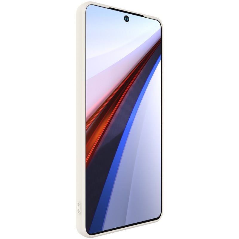 For-vivo-iQOO-12-5G-imak-UC-4-Series-Straight-Edge-TPU-Phone-Case(White)