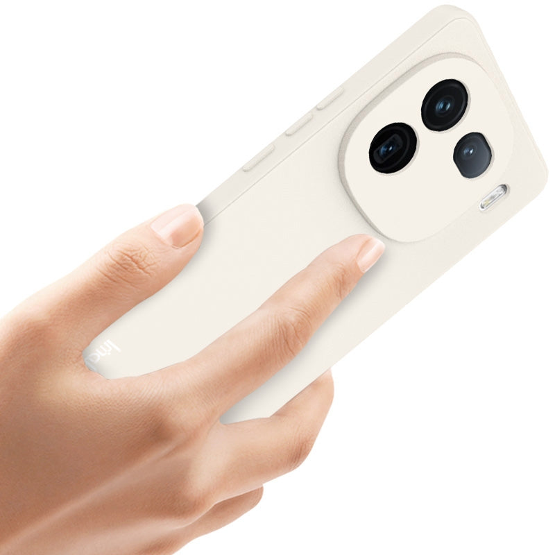 For-vivo-iQOO-12-5G-imak-UC-4-Series-Straight-Edge-TPU-Phone-Case(White)