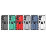 For-vivo-iQOO-Neo9-Pro-/-Neo9-Supersonic-Armor-PC-Hybrid-TPU-Phone-Case(Grey)