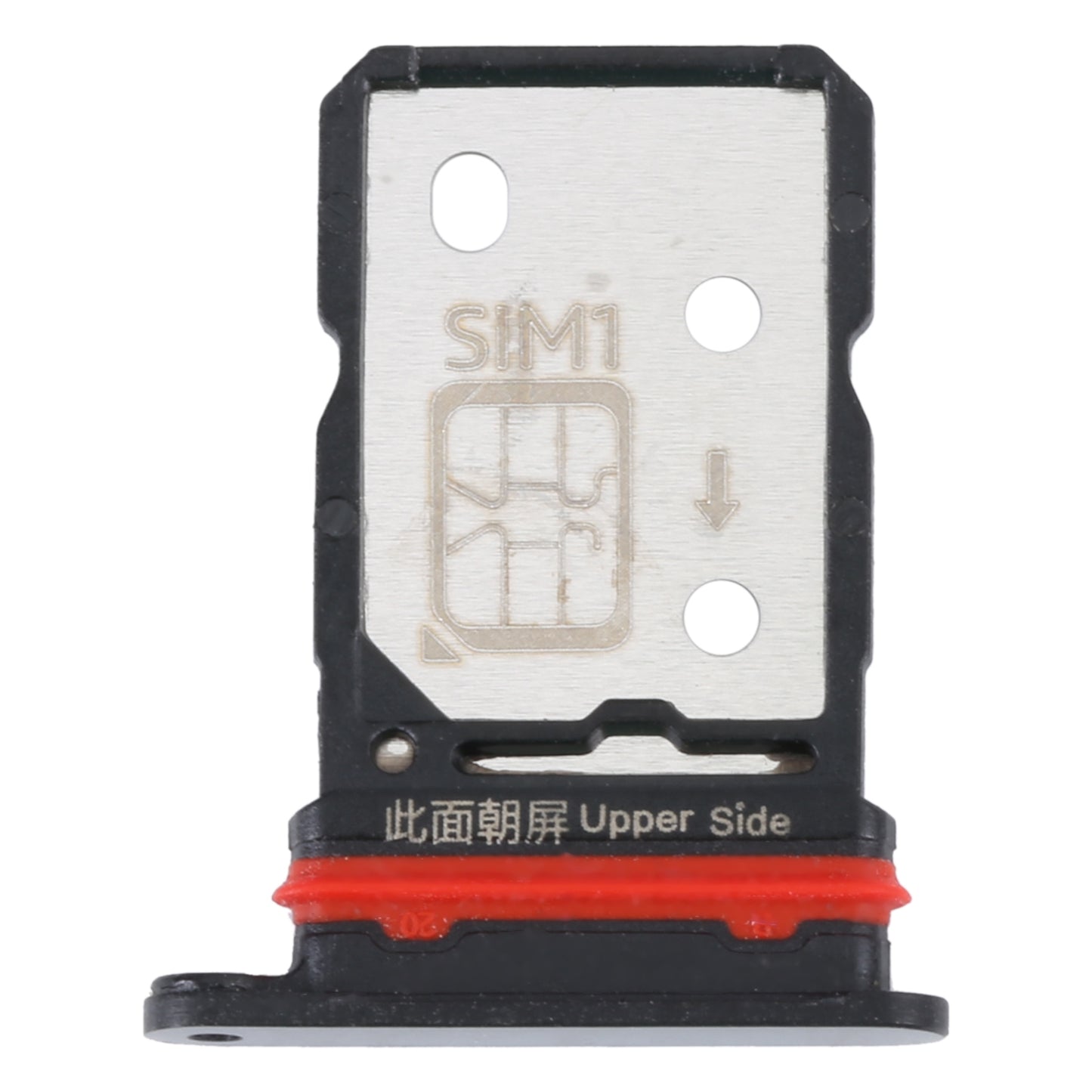 For-vivo-iQOO-Neo6-SIM-Card-Tray-+-SIM-Card-Tray-(Black)
