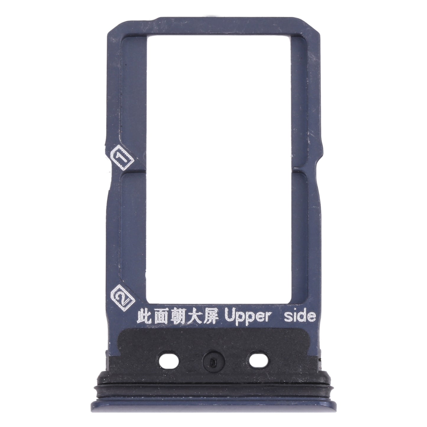 For-Vivo-NEX-Dual-Display-SIM-Card-Tray-+-SIM-Card-Tray-(Blue)