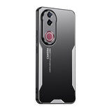 For-vivo-V50-Blade-Series-TPU-Hybrid-Metal-Phone-Case(Silver)