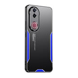 For-vivo-V50-Blade-Series-TPU-Hybrid-Metal-Phone-Case(Blue)