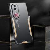For-vivo-V50-Blade-Series-TPU-Hybrid-Metal-Phone-Case(Blue)