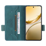 For-vivo-V50-5G-Magnetic-Clasp-Leather-Phone-Case(Green)