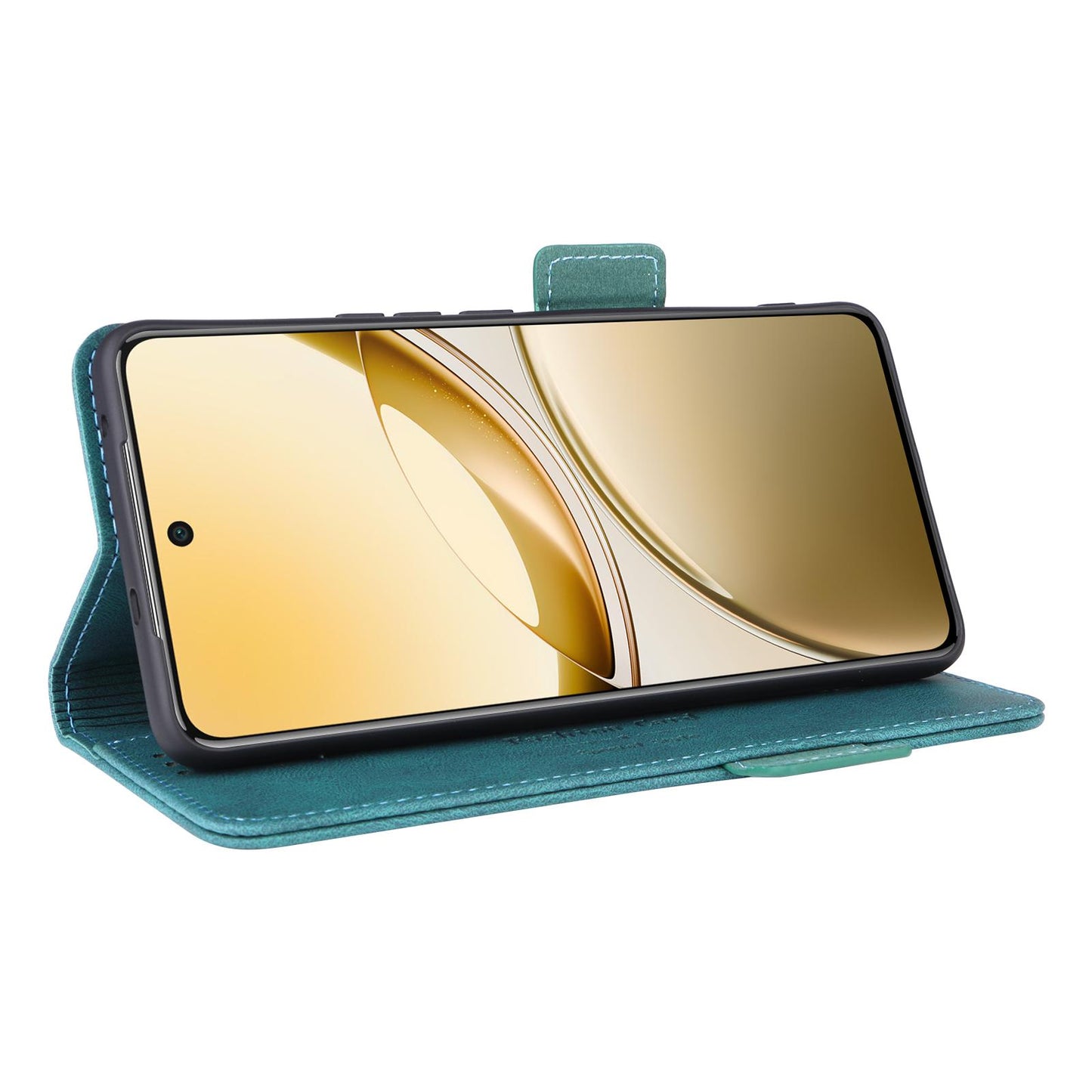 For-vivo-V50-5G-Magnetic-Clasp-Leather-Phone-Case(Green)