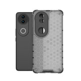 For-vivo-V50-5G-Global-Shockproof-Honeycomb-PC-+-TPU-Phone-Case(Black)