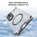 For-vivo-V50-5G-Global-Honeycomb-Magnetic-Ring-Shockproof-Phone-Case(Black)