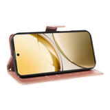 For-vivo-V50-5G-Global-3D-Butterfly-Embossed-Pattern-Flip-Leather-Phone-Case(Rose-Gold)