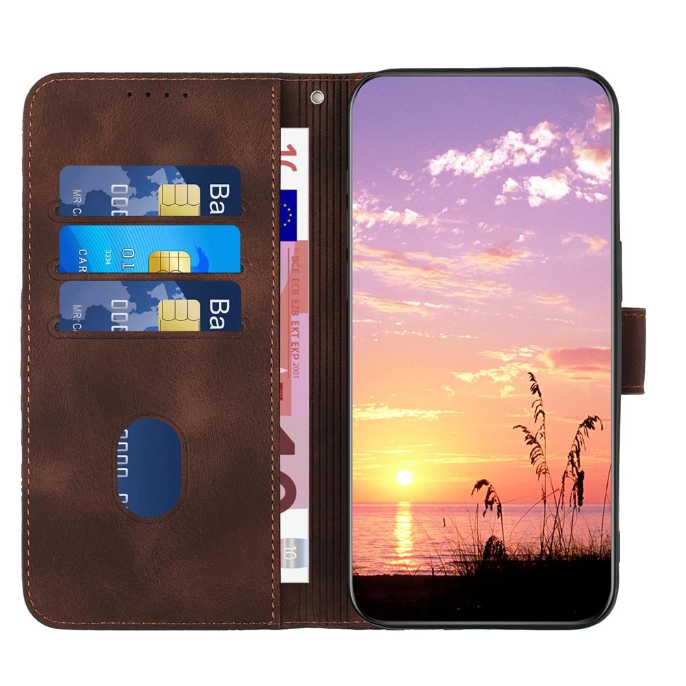 For-vivo-V50-Elephant-Head-Embossed-Phone-Leather-Case-with-Lanyard(Coffee)