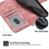 For-vivo-V50-Skin-Feel-Flowers-Embossed-Wallet-Leather-Phone-Case(Pink)