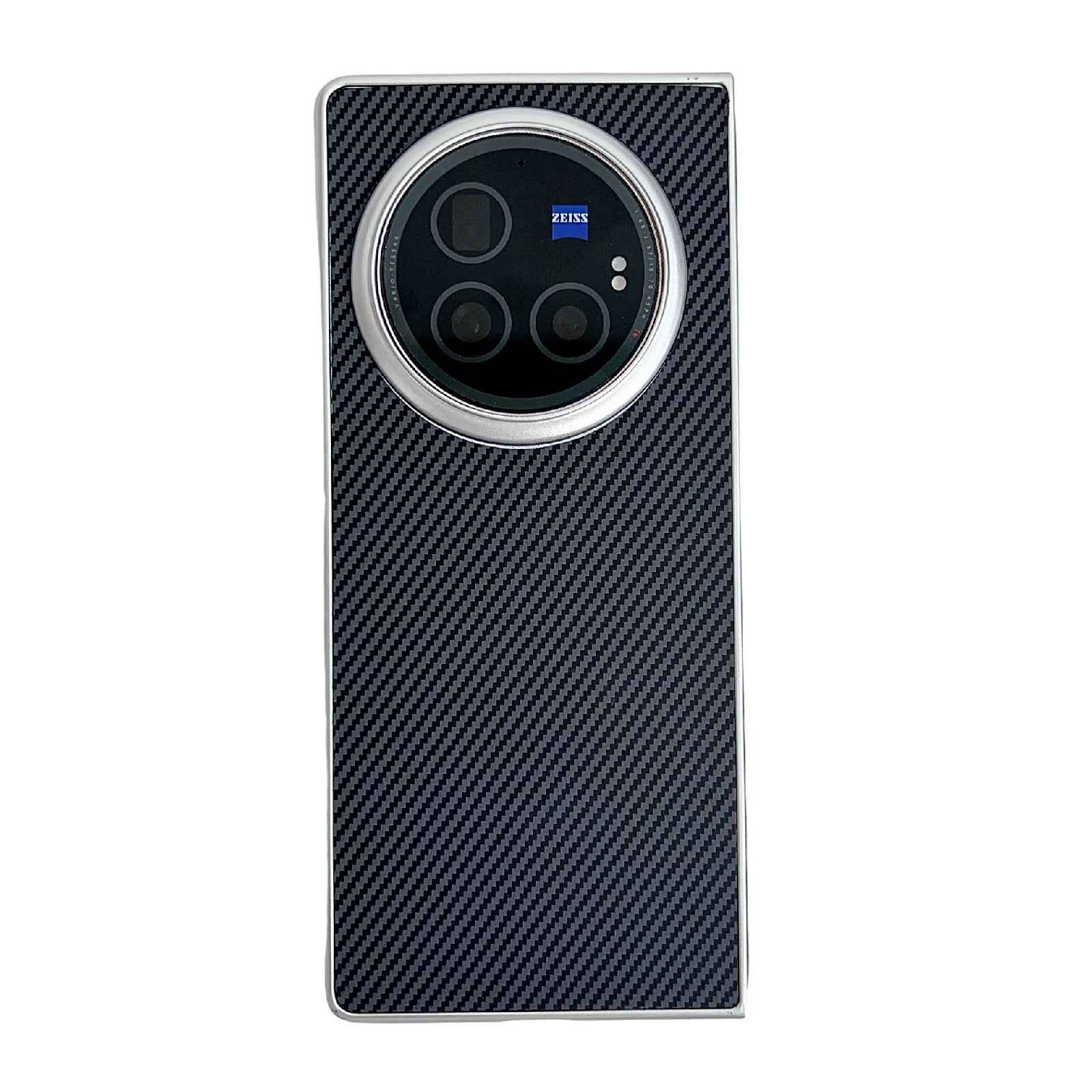 For-vivo-X-Fold3-Pro-Kevlar-Carbon-Fiber-Ultra-thin-Shockproof-Phone-Case(Black)