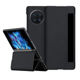 For-vivo-X-Fold-Window-View-Leather-Folding-Phone-Case(Blue)