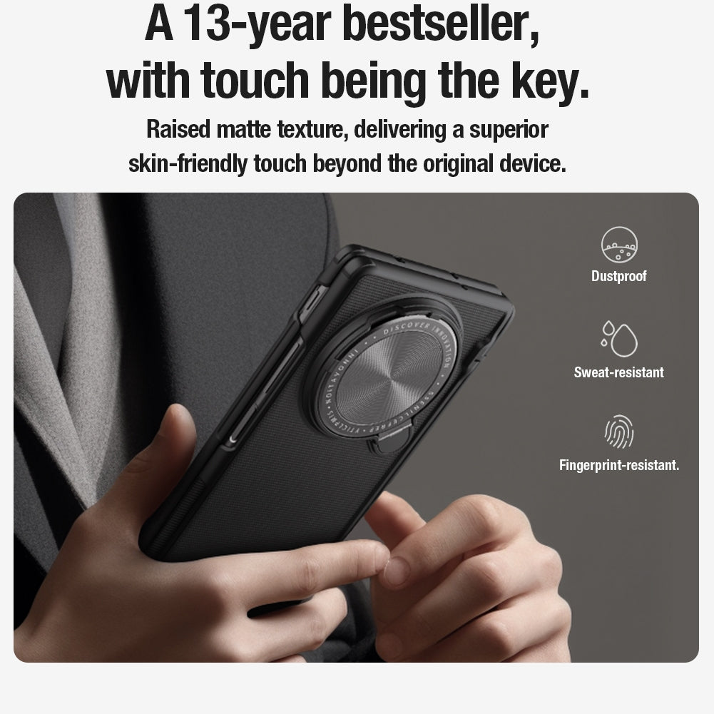 For-vivo-X-Fold3-Pro-NILLKIN-Frosted-Shield-Prop-Magnetic-Phone-Case(Black)