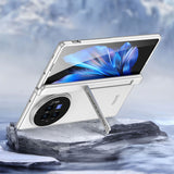 For-vivo-X-Fold3-Pro-GKK-Integrated-Magnetic-Folding-Hinge-All-inclusive-Phone-Case(Silver)