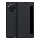 For-vivo-X-Fold-Window-View-Leather-Folding-Phone-Case(Black)