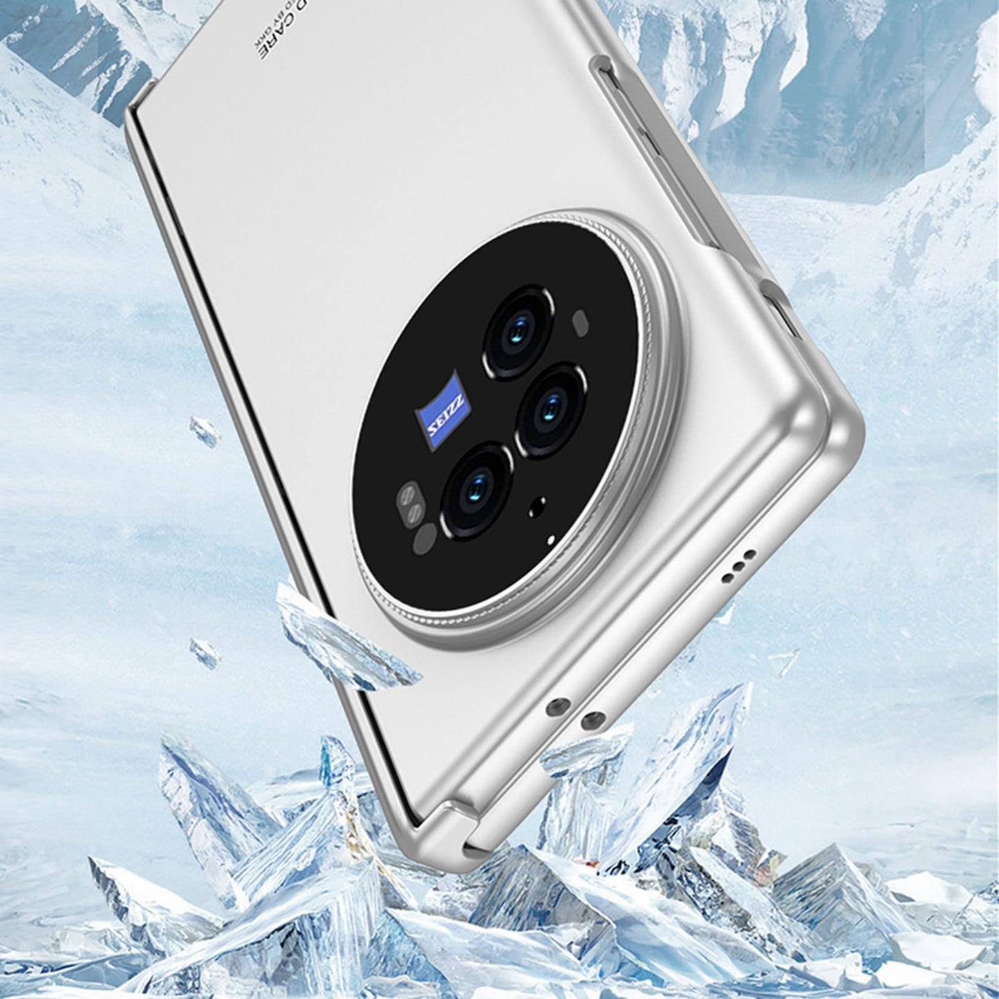 For-vivo-X-Fold3-Pro-GKK-Integrated-Magnetic-Folding-Hinge-All-inclusive-Phone-Case(Black)