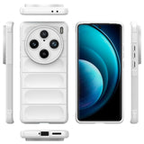 For-vivo-X100-Pro-5G-Magic-Shield-TPU-+-Flannel-Phone-Case(White)