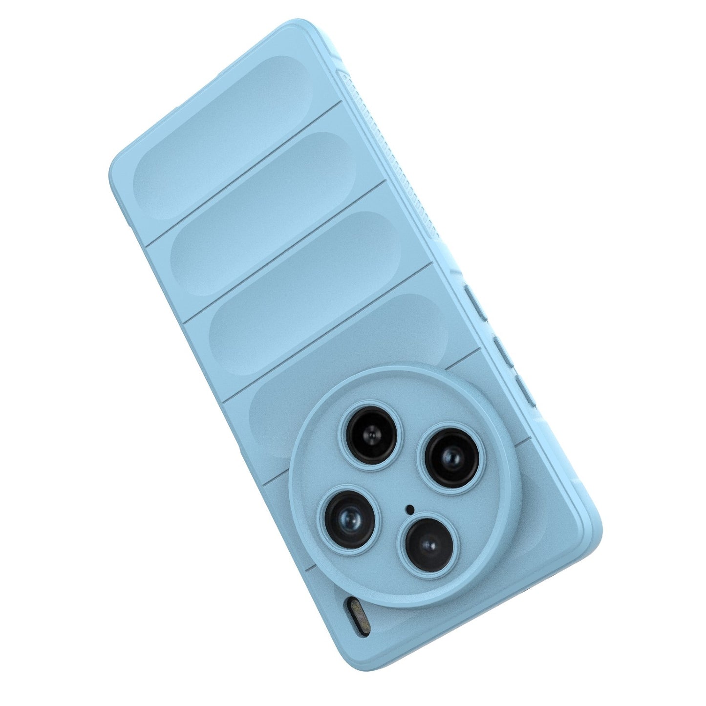 For-vivo-X100-Pro-5G-Magic-Shield-TPU-+-Flannel-Phone-Case(White)