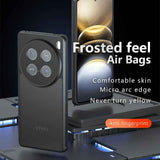 For vivo X100 Ultra Armor Precise Hole PC Hybrid TPU Phone Case(Frosted Black)